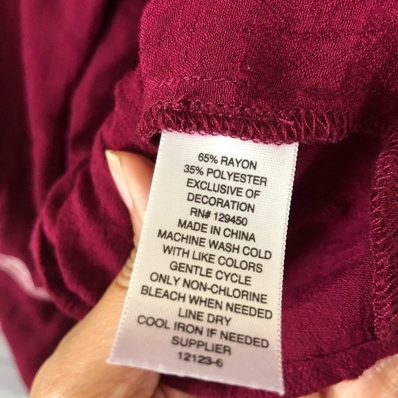 Embroidered Bell sleeves blouse Size XL - Picture 8 of 11